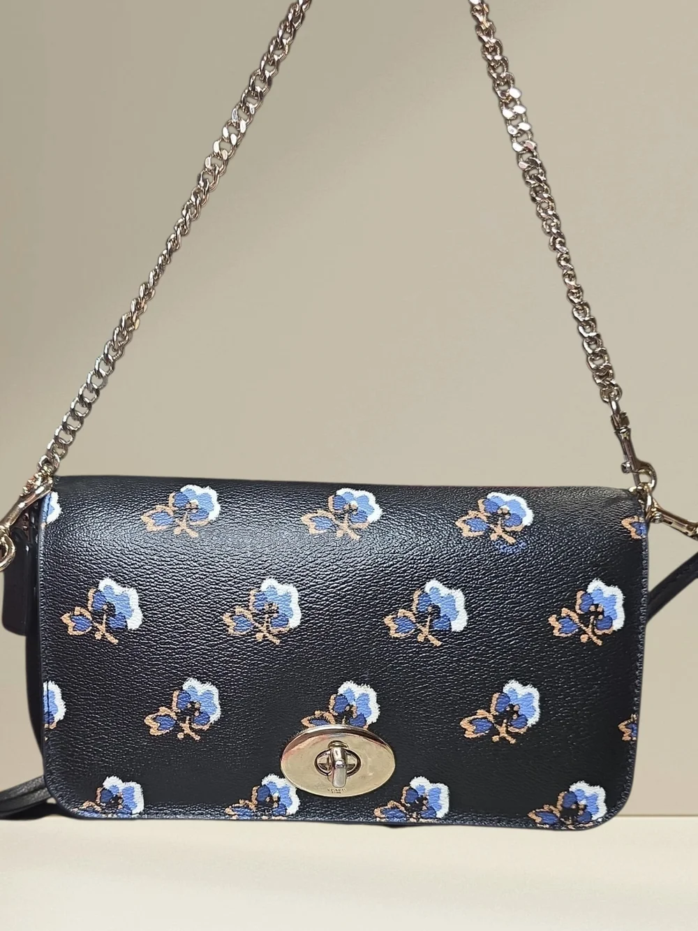 COACH Mini Ruby 3 WAY Bag in Bramble Rose 2015 EUC